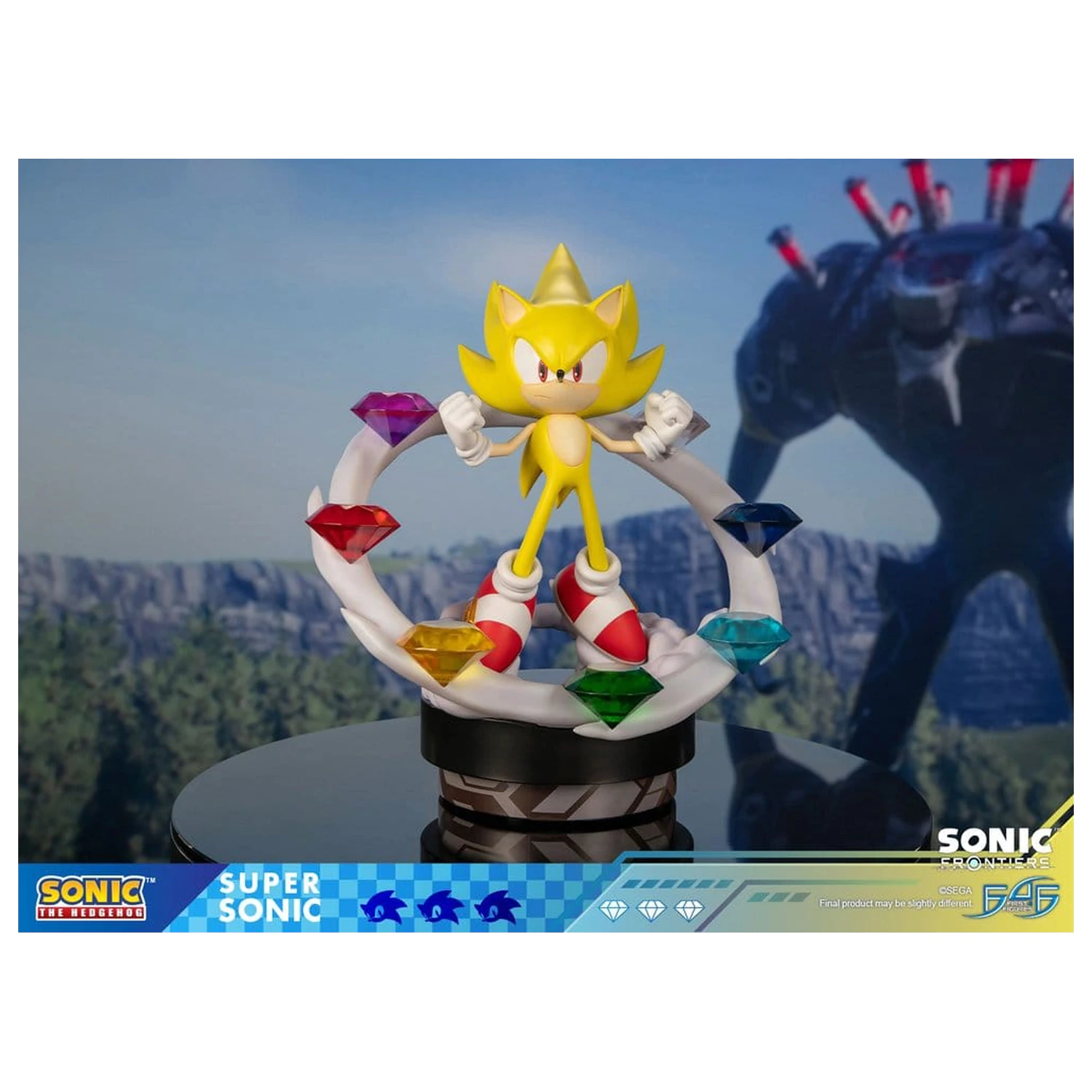 Sonic The Hedgehog Sonic Frontiers Super Sonic smola kip 45 cm fotografija proizvoda