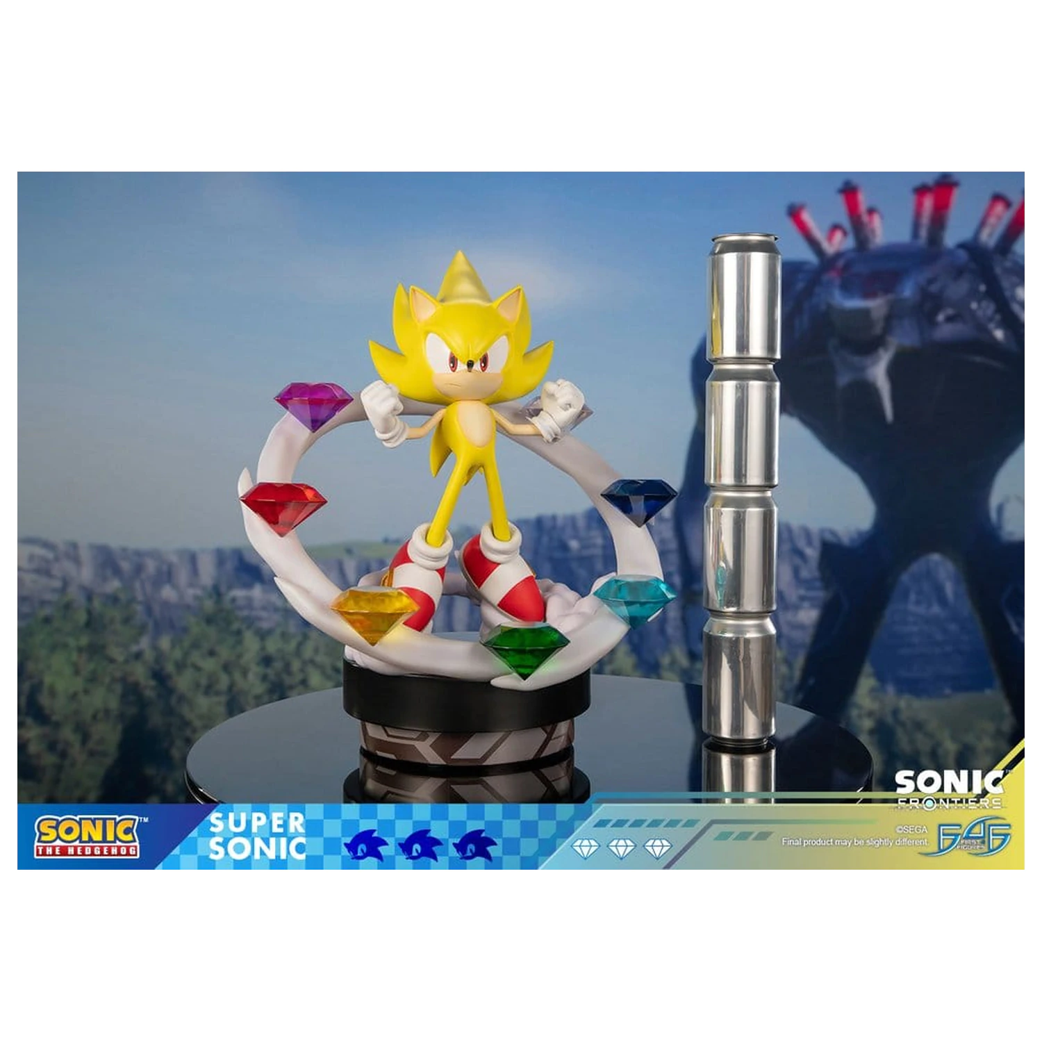 Sonic The Hedgehog Sonic Frontiers Super Sonic smola kip 45 cm fotografija proizvoda