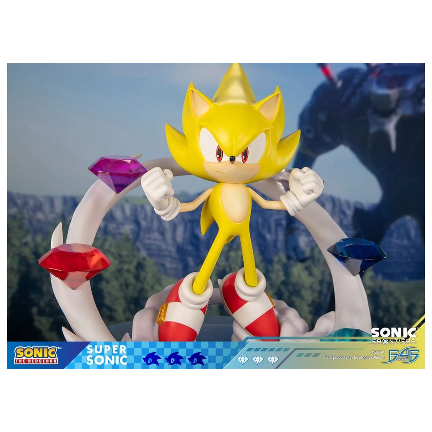 Sonic The Hedgehog Sonic Frontiers Super Sonic smola kip 45 cm fotografija proizvoda