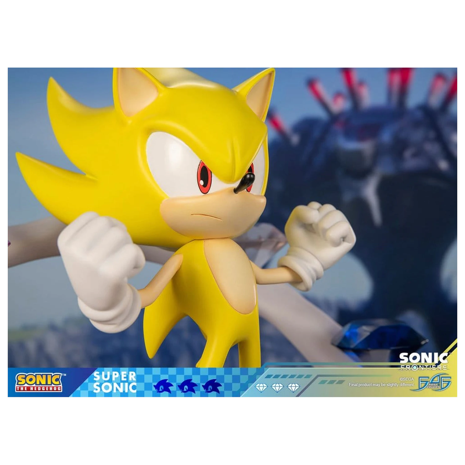 Sonic The Hedgehog Sonic Frontiers Super Sonic smola kip 45 cm fotografija proizvoda