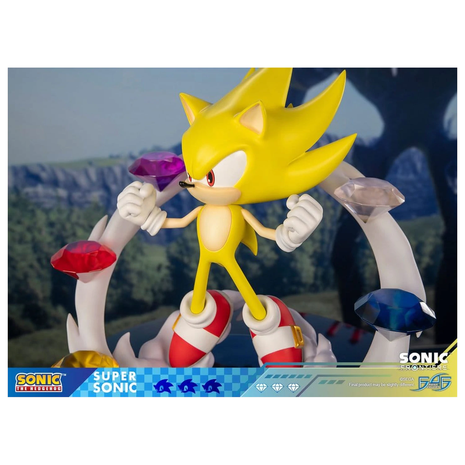 Sonic The Hedgehog Sonic Frontiers Super Sonic smola kip 45 cm fotografija proizvoda