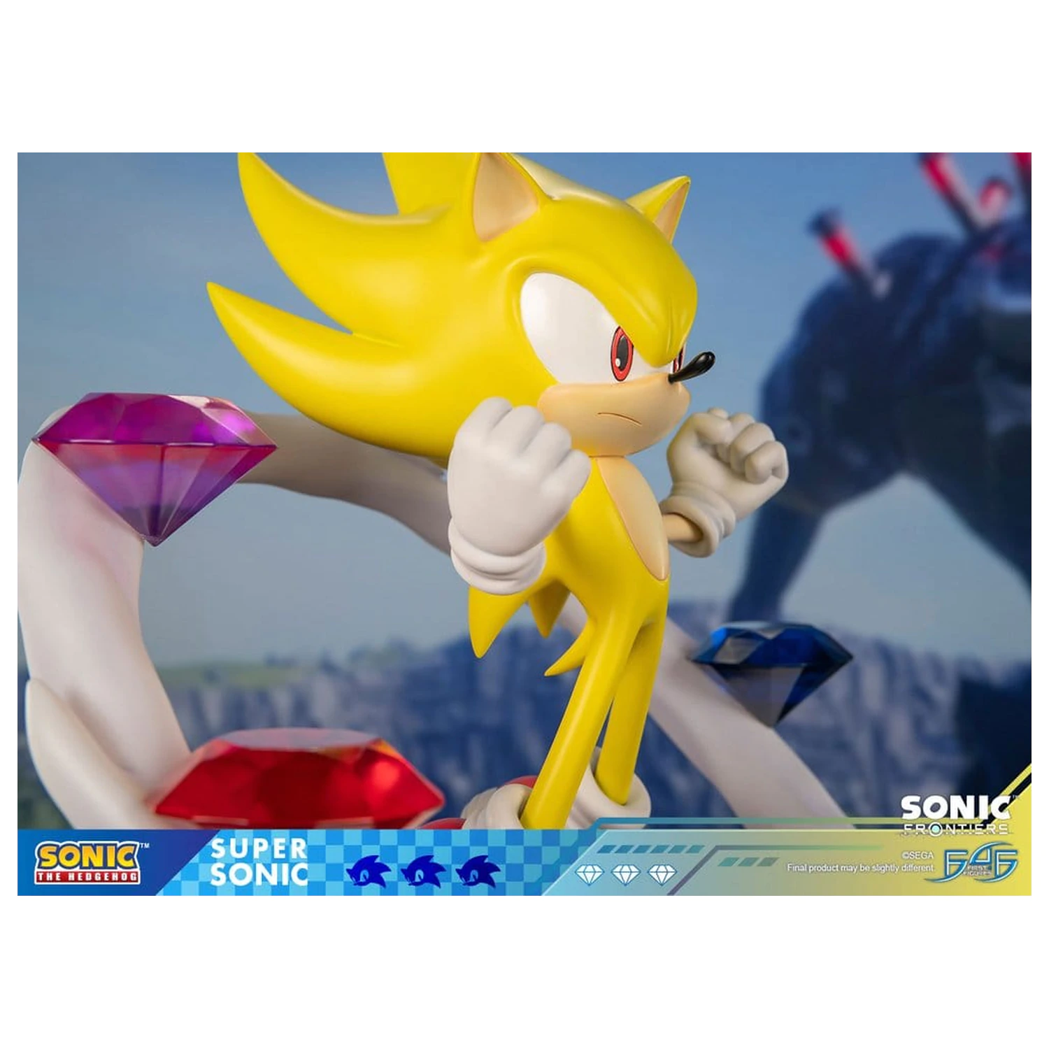 Sonic The Hedgehog Sonic Frontiers Super Sonic smola kip 45 cm fotografija proizvoda
