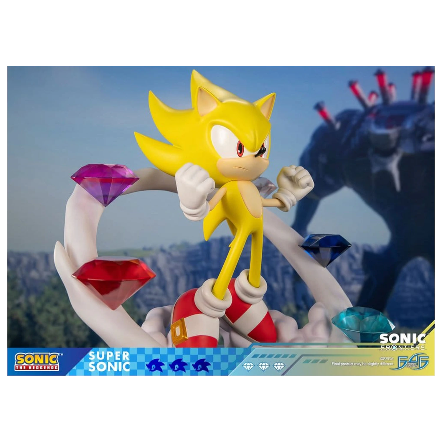 Sonic The Hedgehog Sonic Frontiers Super Sonic smola kip 45 cm fotografija proizvoda