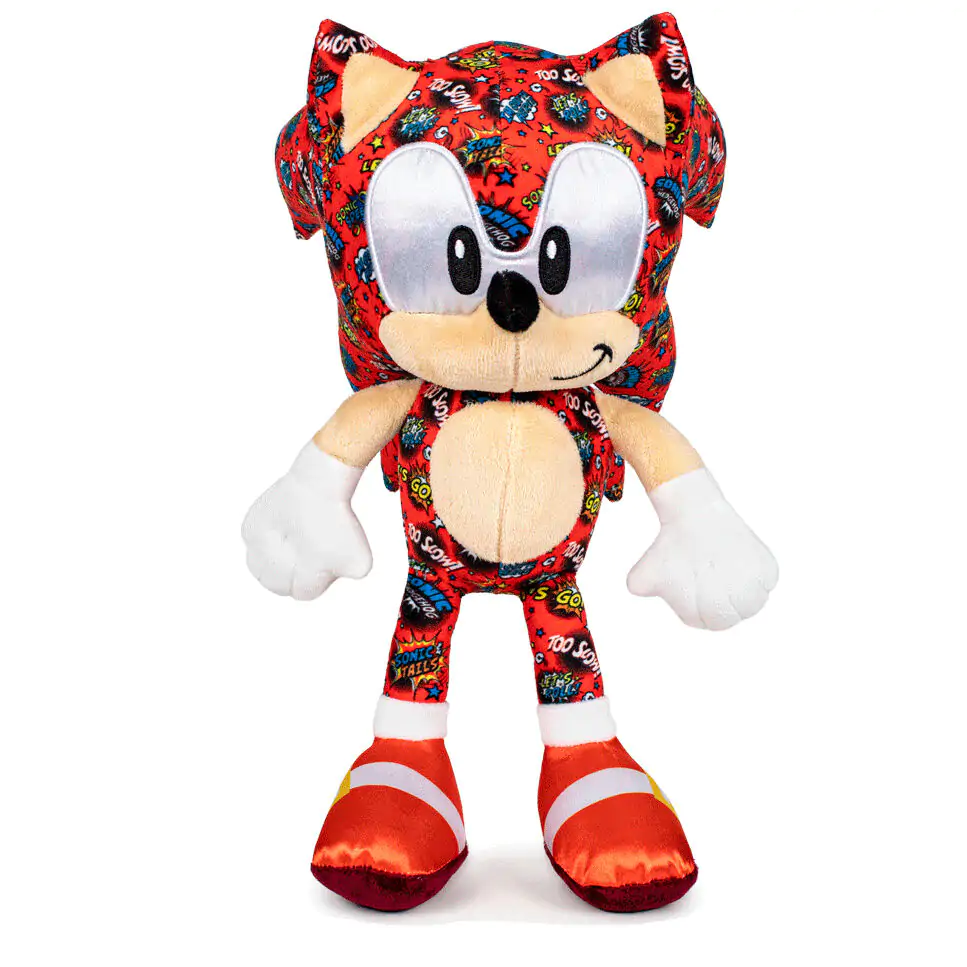 Sonic the Hedgehog Sonic Red Comic plišana igračka 30cm fotografija proizvoda