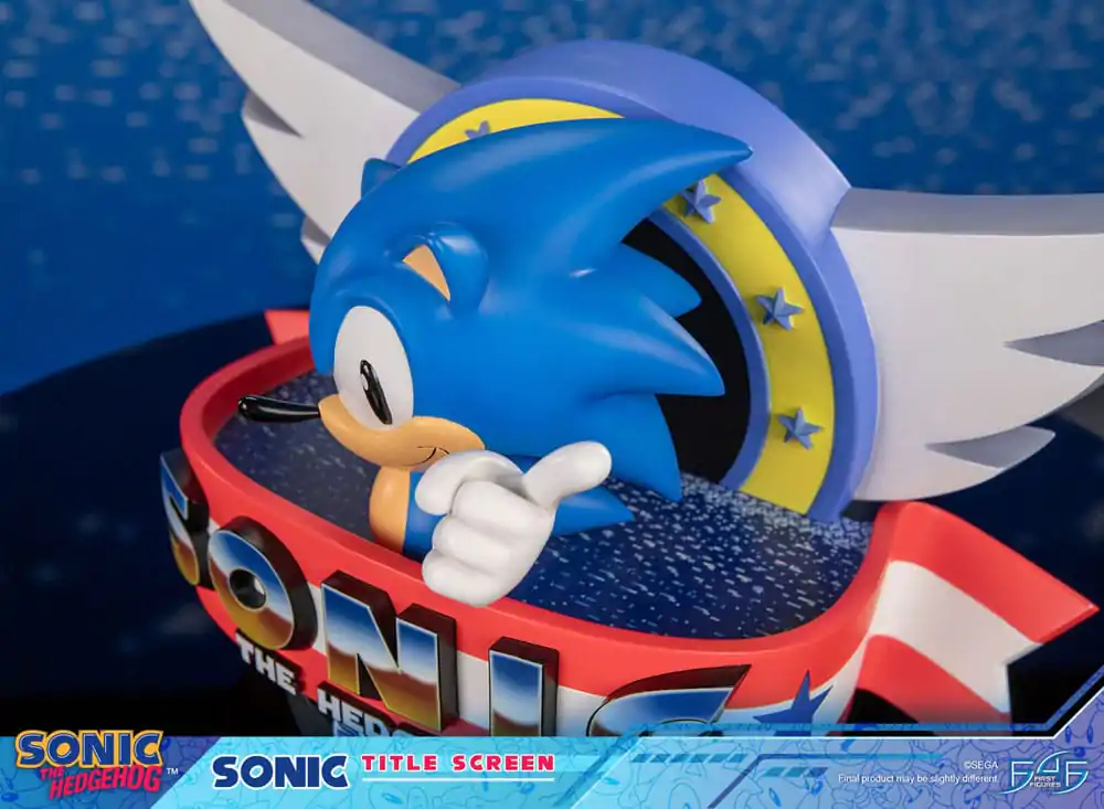 Sonic the Hedgehog Statua Sonic Title Screen 21 cm fotografija proizvoda