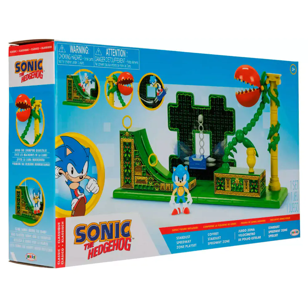 Sonic the Hedgehog Stardust Speedway Zone set za igru fotografija proizvoda