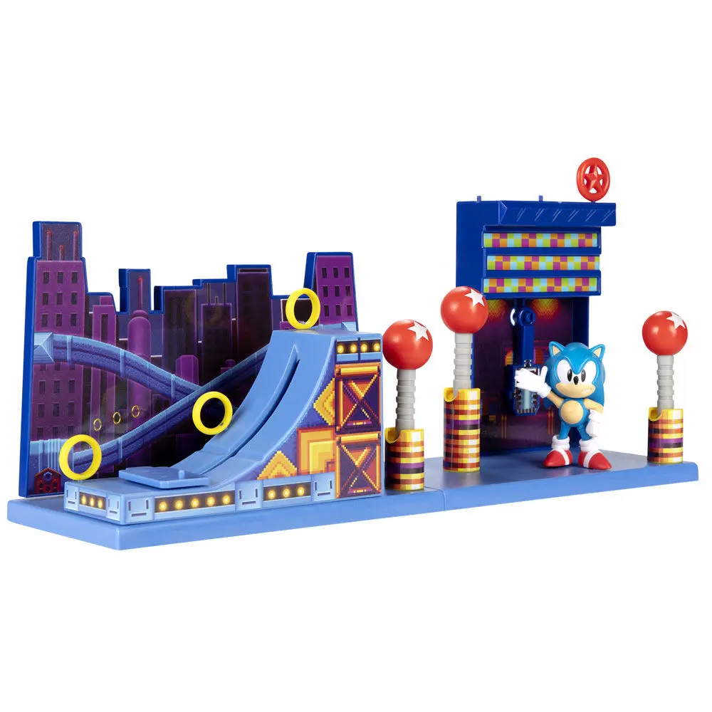 Sonic The Hedgehog Studiopolis Zone set za igru 6 cm fotografija proizvoda