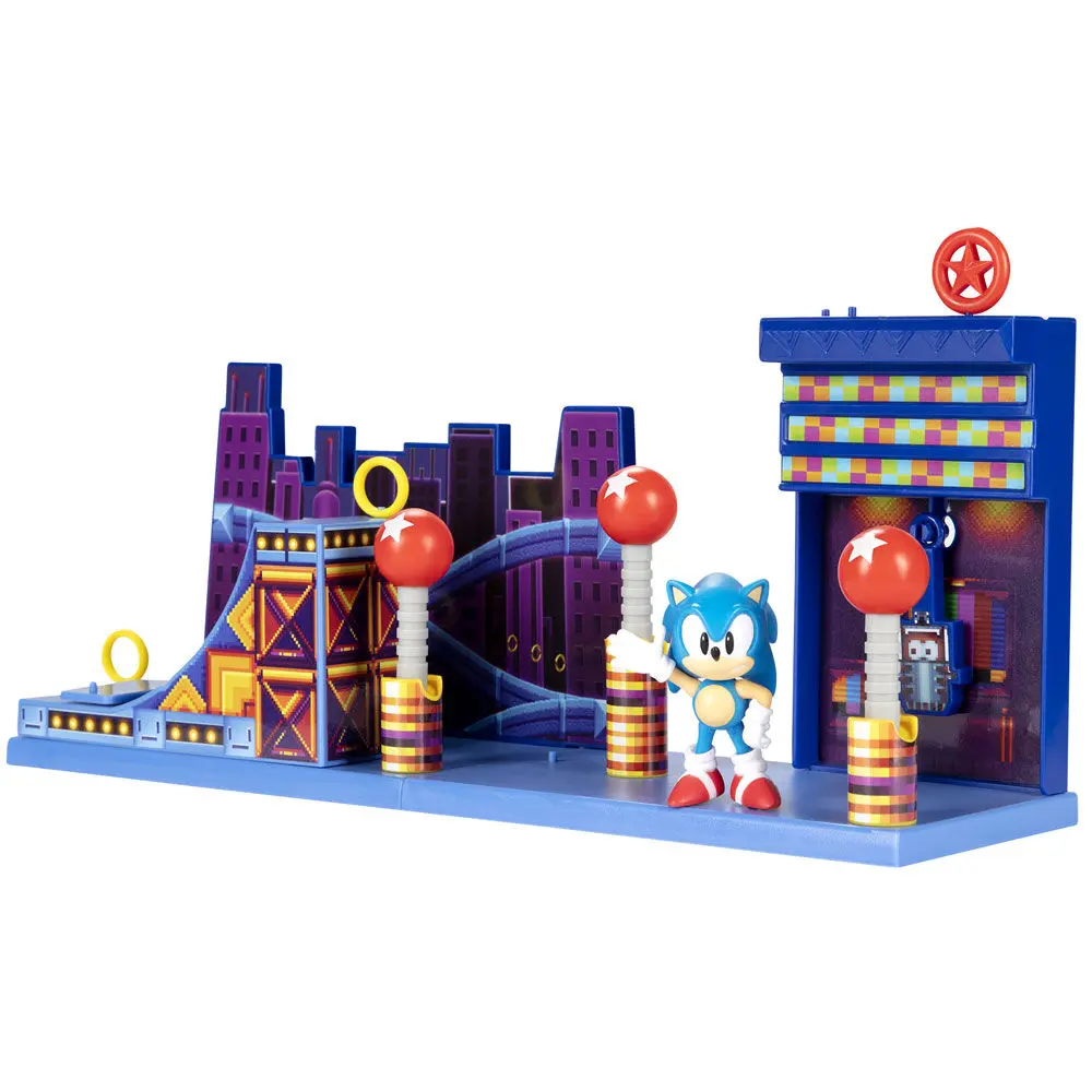 Sonic The Hedgehog Studiopolis Zone set za igru 6 cm fotografija proizvoda