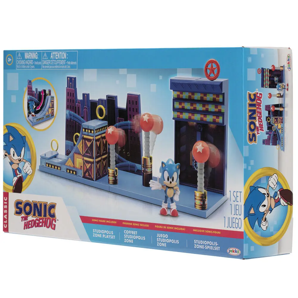 Sonic The Hedgehog Studiopolis Zone set za igru 6 cm fotografija proizvoda