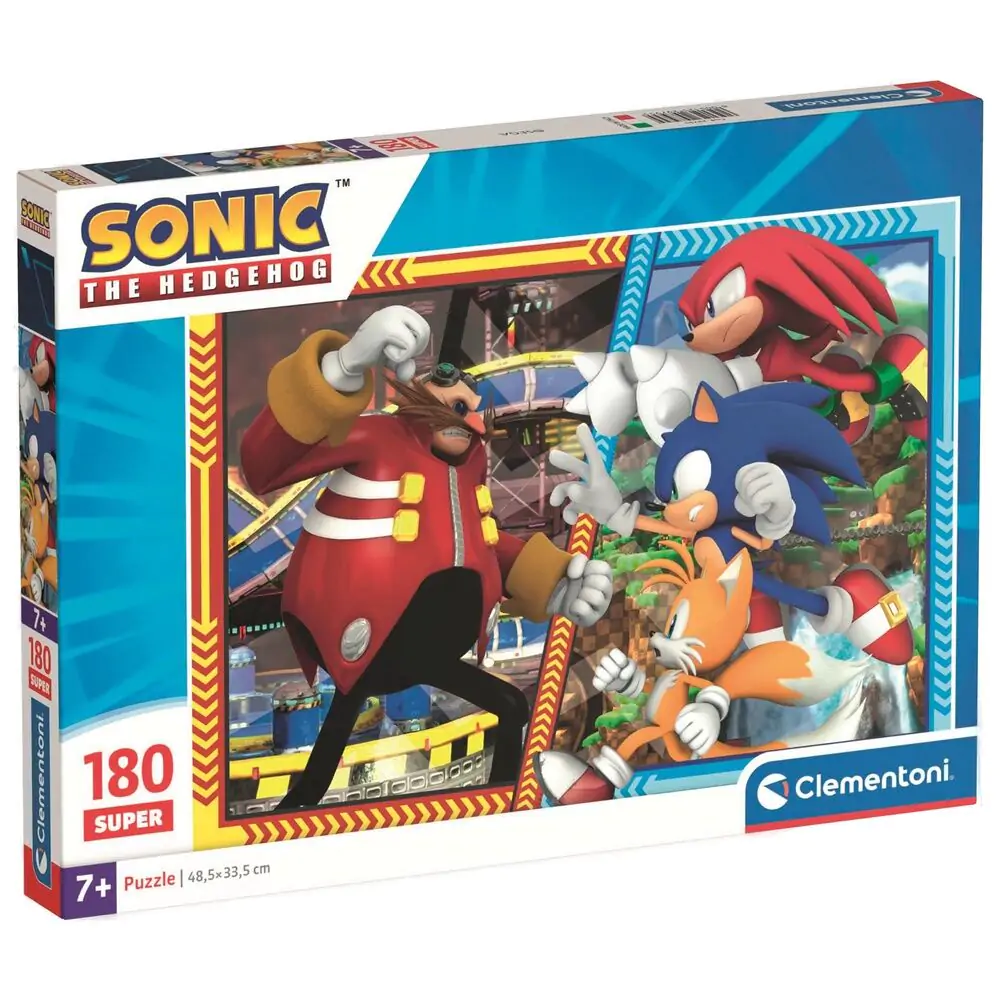 Sonic the Hedgehog super puzzle 180 komada fotografija proizvoda
