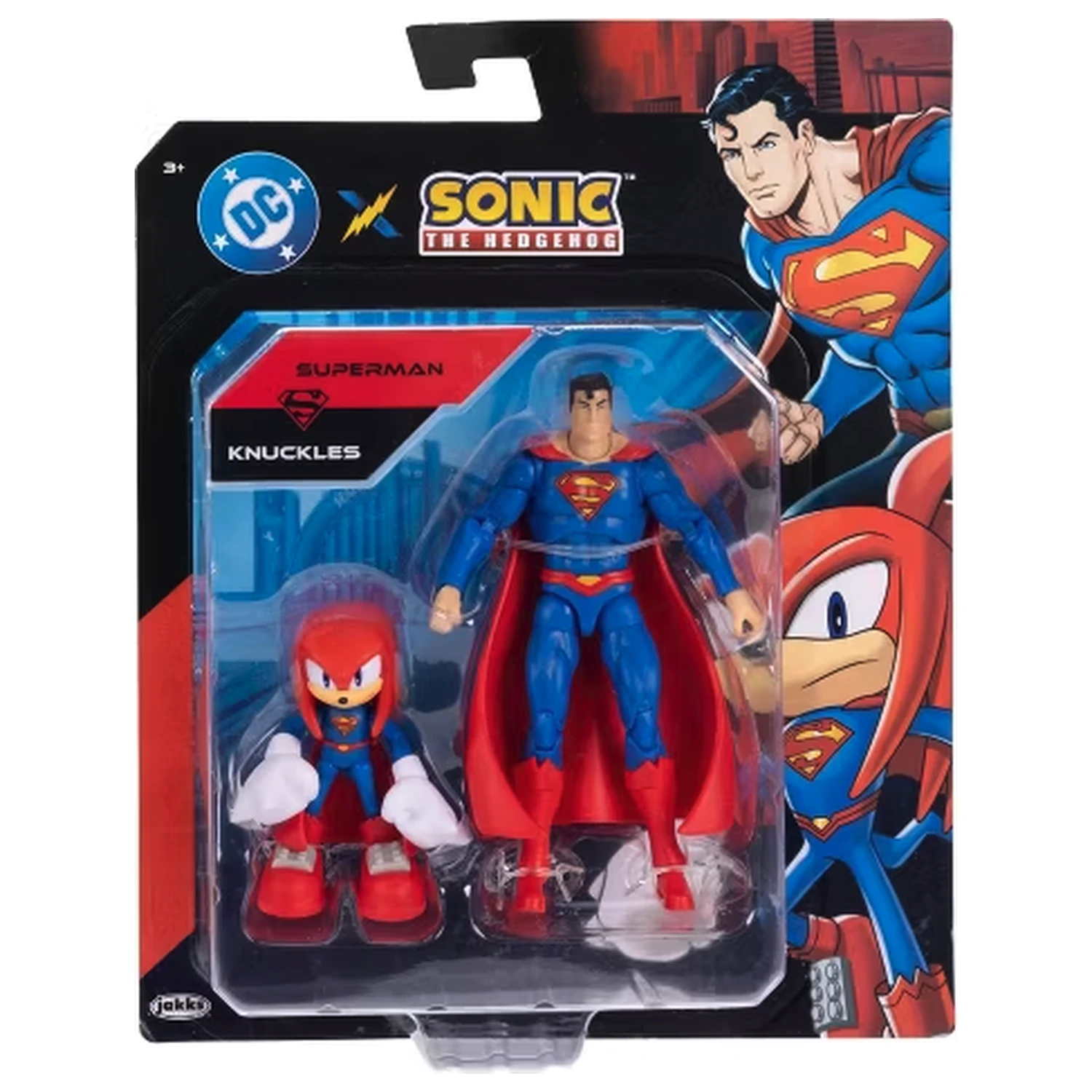 Sonic The Hedgehog Superman & Sonic Knuckles figure fotografija proizvoda