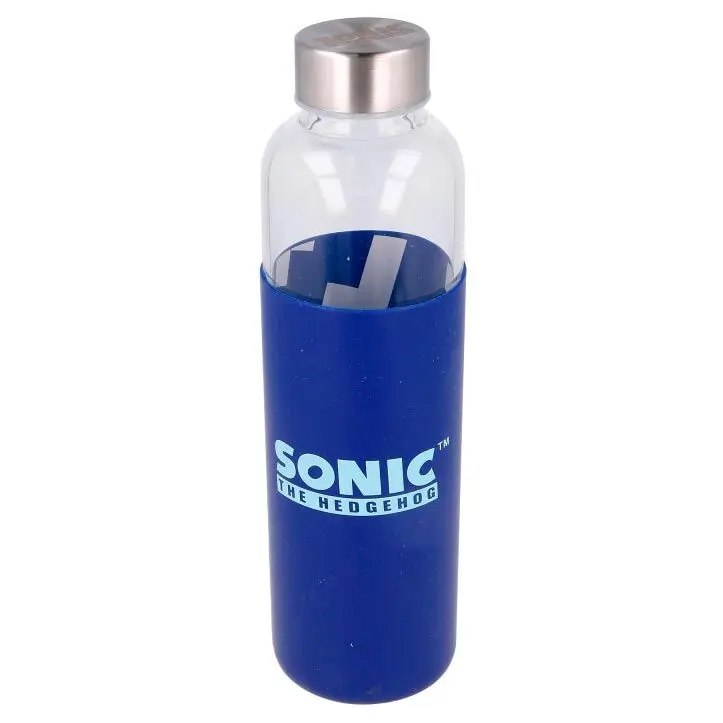 Sonic the Hedgehog silikonska navlaka staklena boca 585 ml fotografija proizvoda