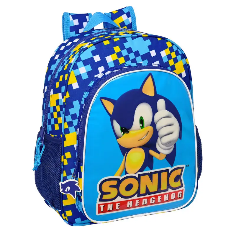 Sonic The Hedgehog prilagodljivi ruksak 38 cm fotografija proizvoda