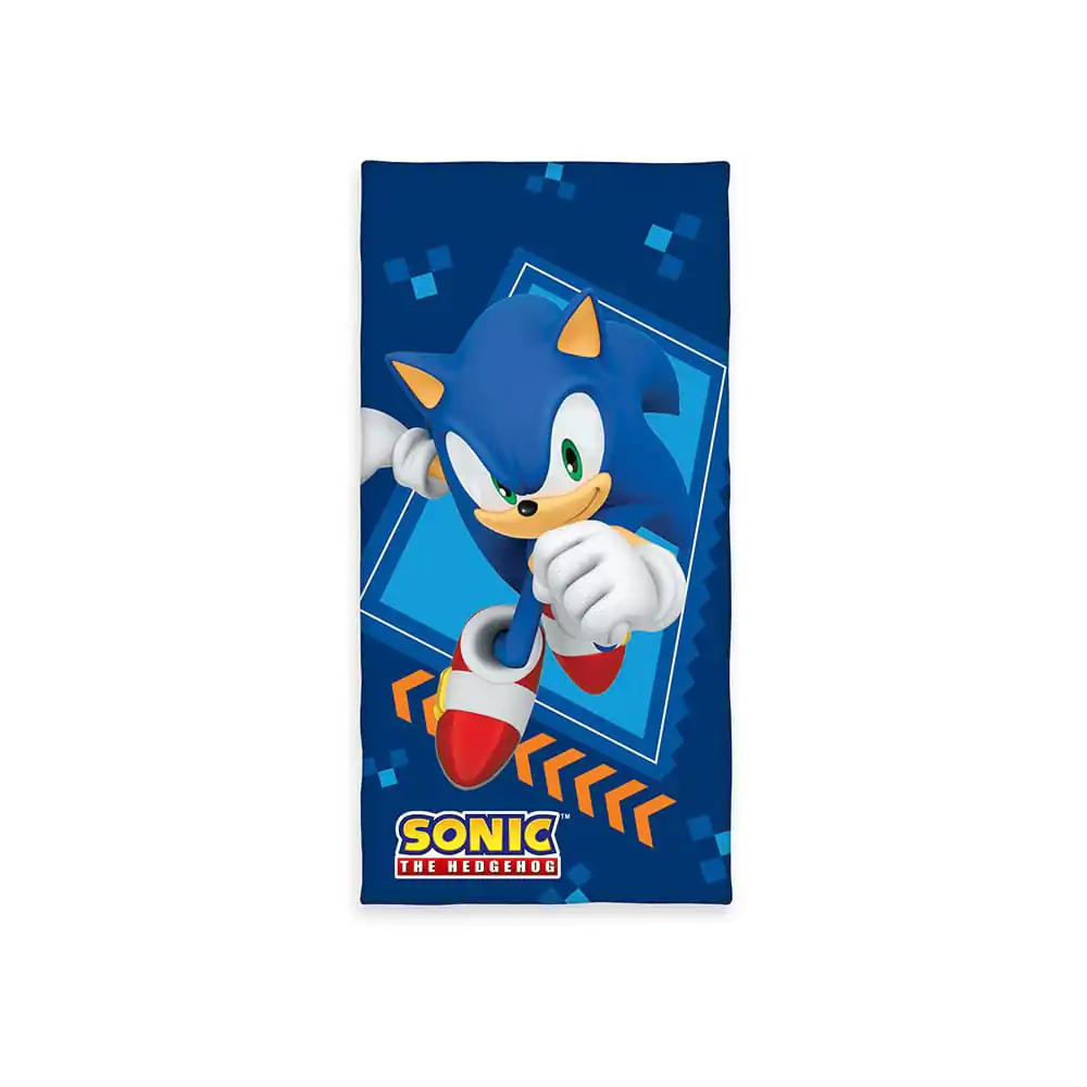 Sonic - The Hedgehog velur ručnik 75 x 150 cm fotografija proizvoda