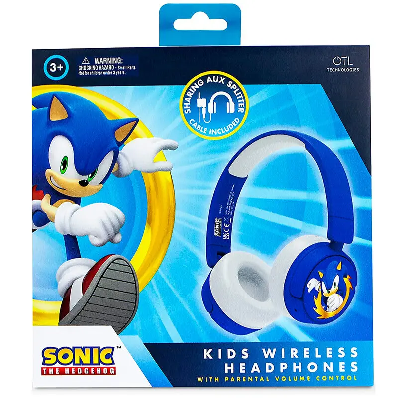 Sonic the Hedgehog bežične dječje slušalice fotografija proizvoda