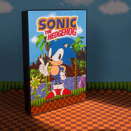 Sonic the Hedgehog svjetleći Poster fotografija proizvoda