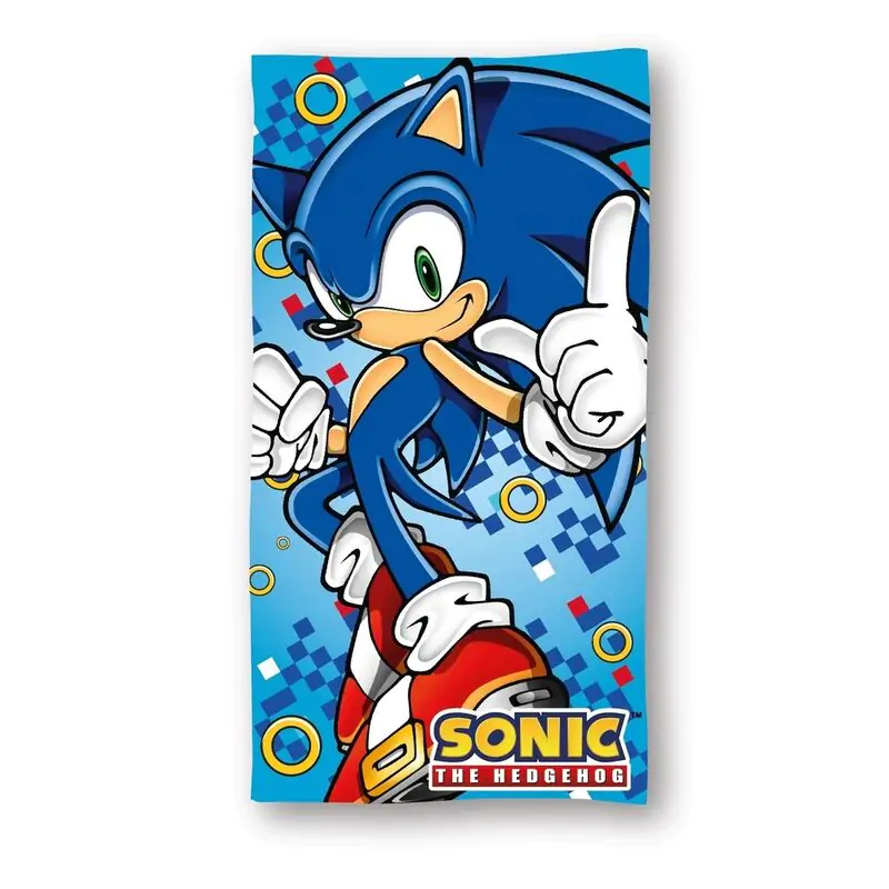Sonic the Hedheghog ručnik za plažu od mikrofibre fotografija proizvoda