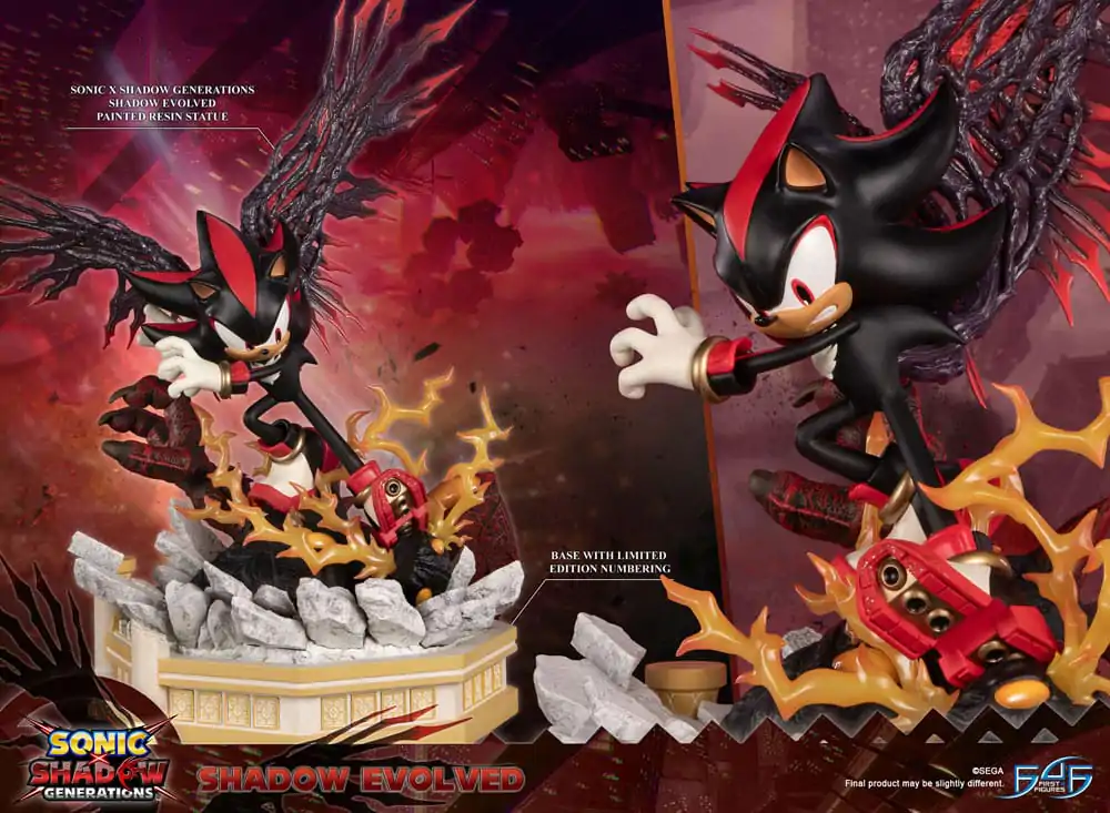 Sonic X Shadow Generations Kip Shadow Evolved 58 cm fotografija proizvoda