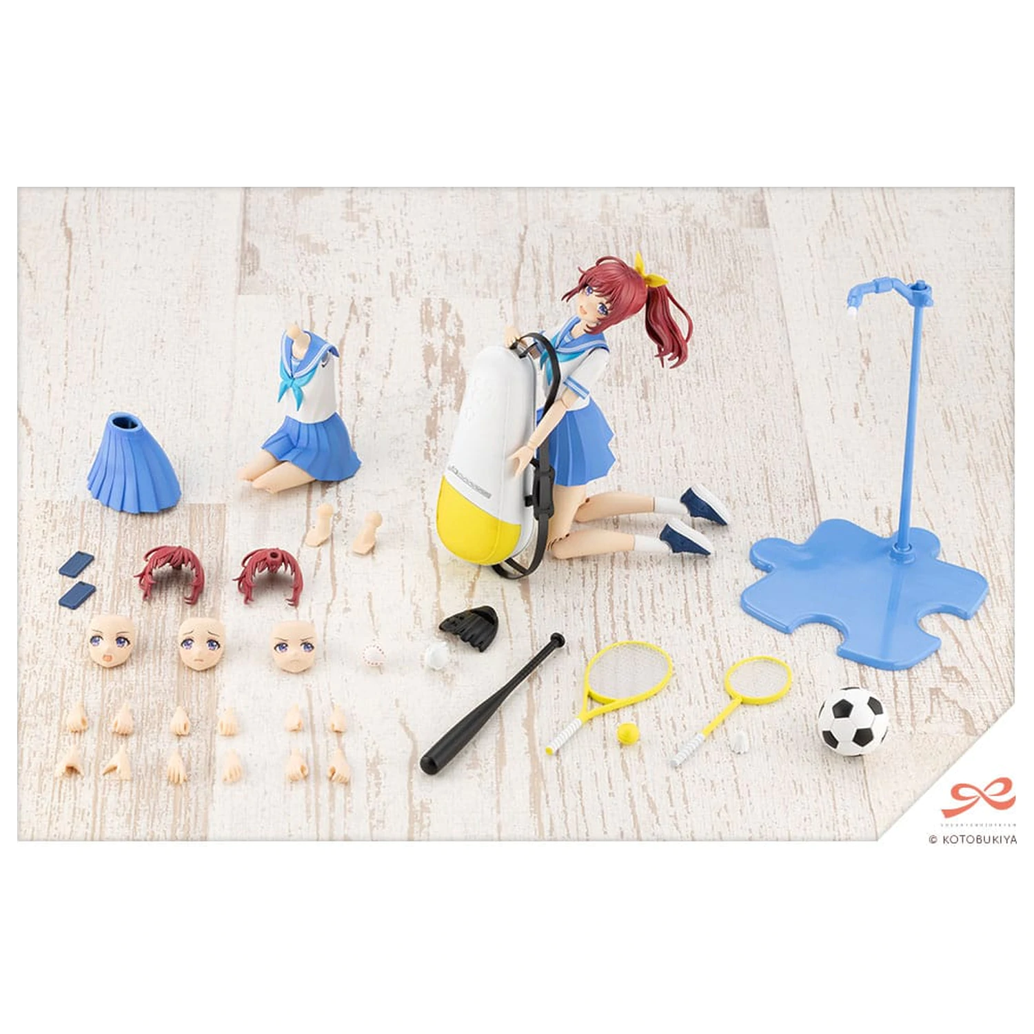 Sousai Shojo Teien Plastični Model Komplet 1/10 Club Manager & Sporting Goods 15 cm fotografija proizvoda