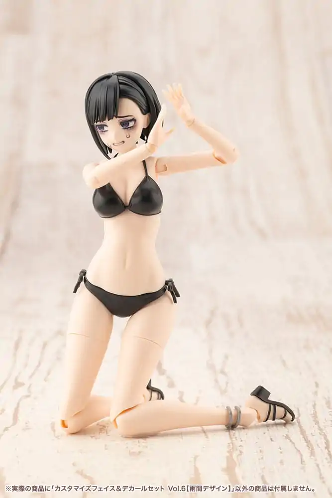 Sousai Shojo Teien Model Kit Set dodataka 1/10 Set za prilagođeno lice i naljepnice Vol. 6 Dizajnirao En Morikura fotografija proizvoda