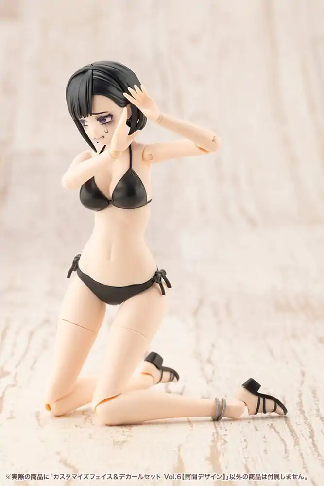 Sousai Shojo Teien Model Kit Set dodataka 1/10 Set za prilagođeno lice i naljepnice Vol. 6 Dizajnirao En Morikura fotografija proizvoda