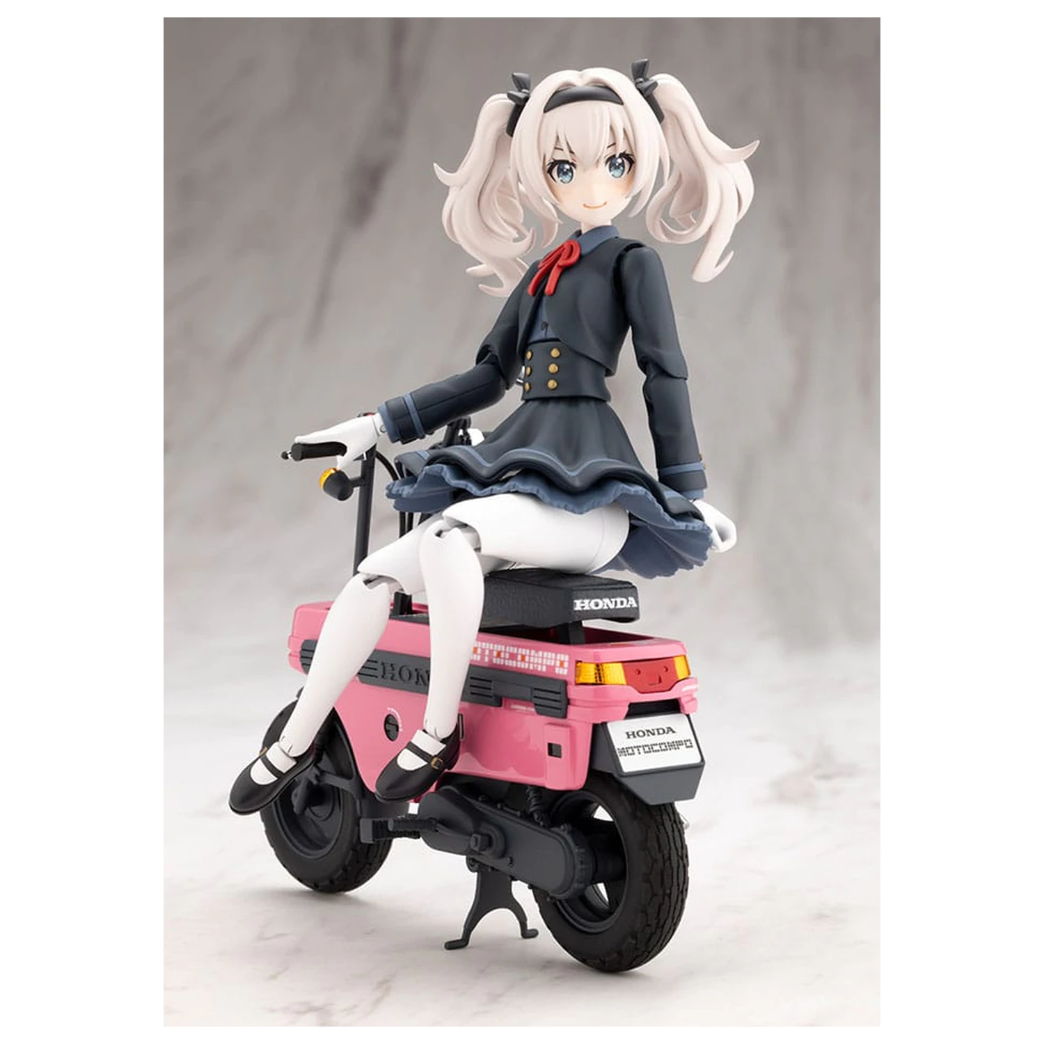 Sousai Shojo Teien Plastic Model Kit 1/10 Emma Koishikawa Nocturne s Honda AB12 Motocompo 14 cm fotografija proizvoda