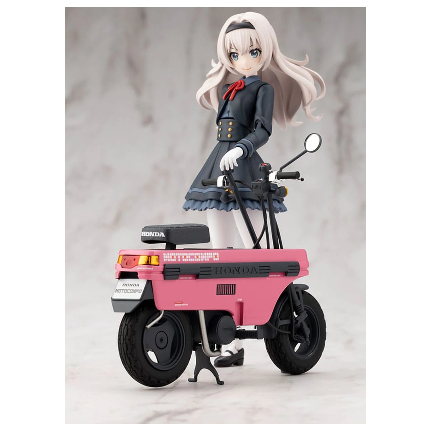 Sousai Shojo Teien Plastic Model Kit 1/10 Emma Koishikawa Nocturne s Honda AB12 Motocompo 14 cm fotografija proizvoda