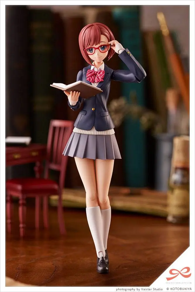 Sousai Shojo Teien Plastic Model Kit 1/10 Koyomi Takanashi Ryobu High School Zimska Odjeća 15 cm fotografija proizvoda