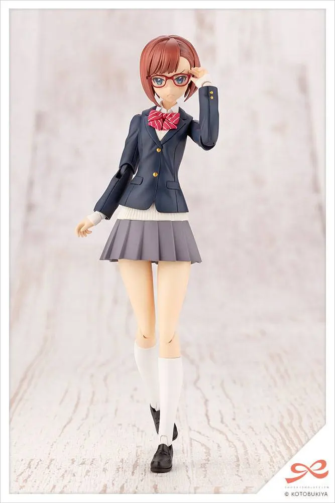 Sousai Shojo Teien Plastic Model Kit 1/10 Koyomi Takanashi Ryobu High School Zimska Odjeća 15 cm fotografija proizvoda