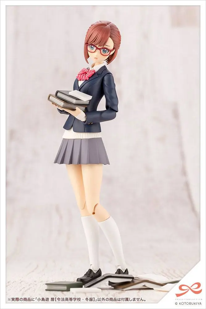 Sousai Shojo Teien Plastic Model Kit 1/10 Koyomi Takanashi Ryobu High School Zimska Odjeća 15 cm fotografija proizvoda