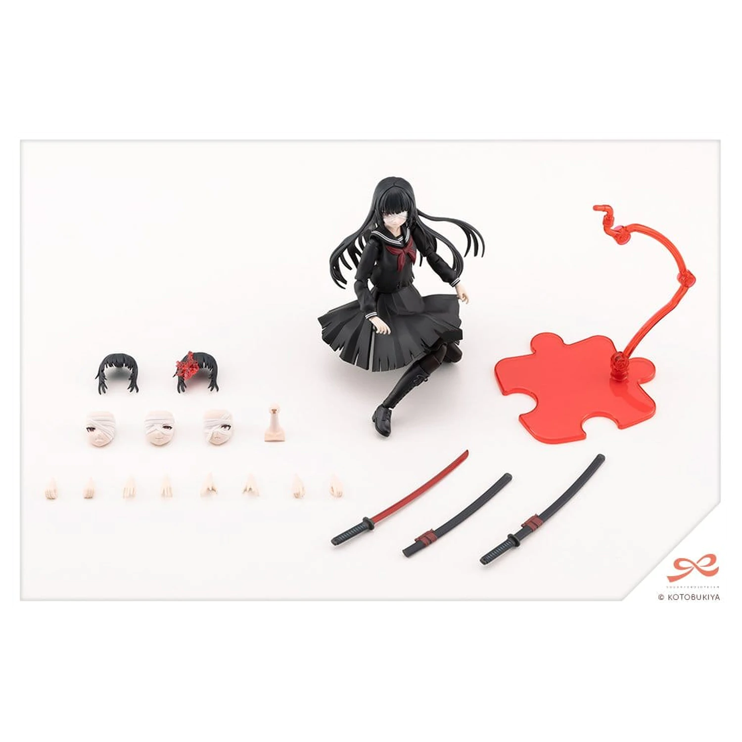 Sousai Shojo Teien Plastični model 1/10 Kuon Yakushiji Maria Kagaribi Damage Ver. 16 cm fotografija proizvoda