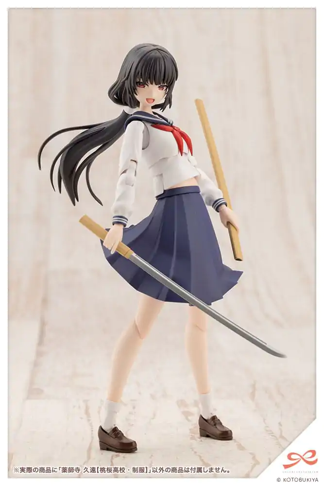 Sousai Shojo Teien Plastični Model Komplet 1/10 Kuon Yakushiji Toudou High School Uniform 16 cm fotografija proizvoda