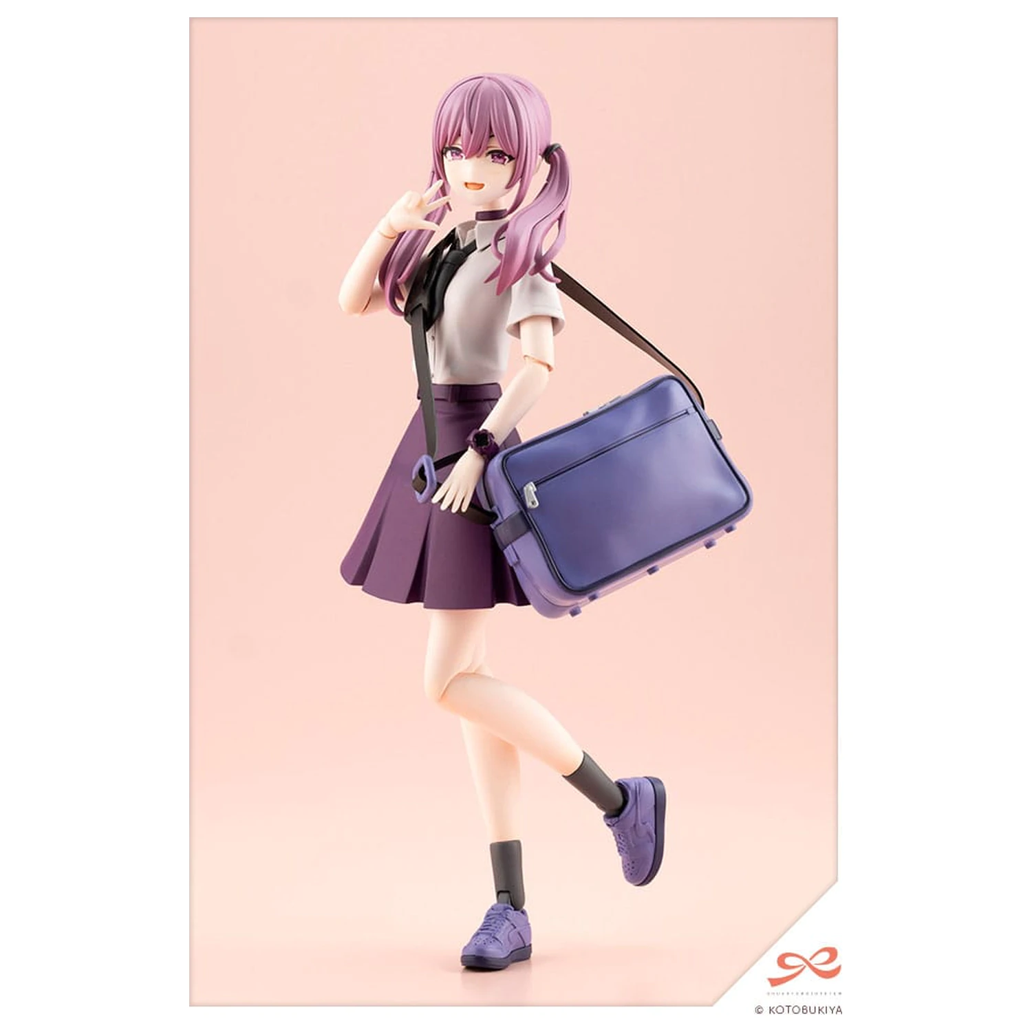 Sousai Shojo Teien Plastični Model Kit 1/10 Little Devil Twin Tails 15 cm fotografija proizvoda