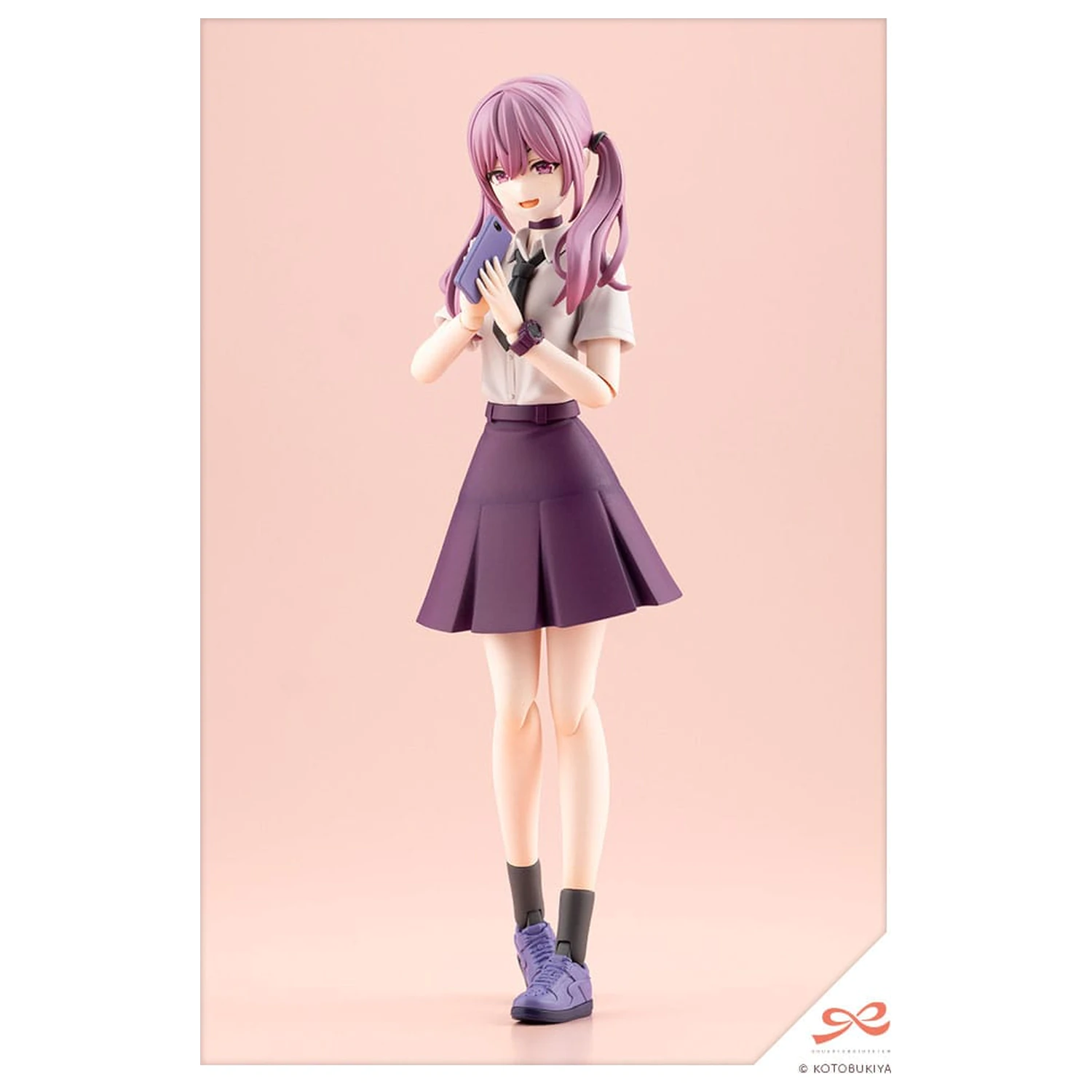 Sousai Shojo Teien Plastični Model Kit 1/10 Little Devil Twin Tails 15 cm fotografija proizvoda