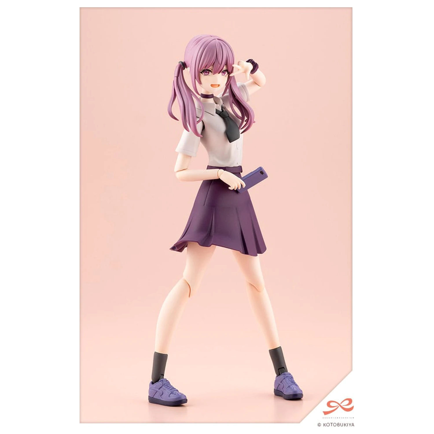 Sousai Shojo Teien Plastični Model Kit 1/10 Little Devil Twin Tails 15 cm fotografija proizvoda