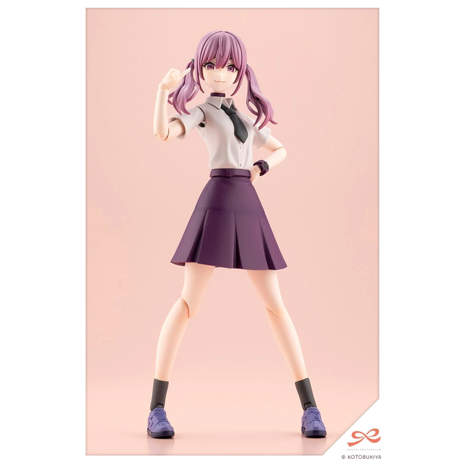 Sousai Shojo Teien Plastični Model Kit 1/10 Little Devil Twin Tails 15 cm fotografija proizvoda