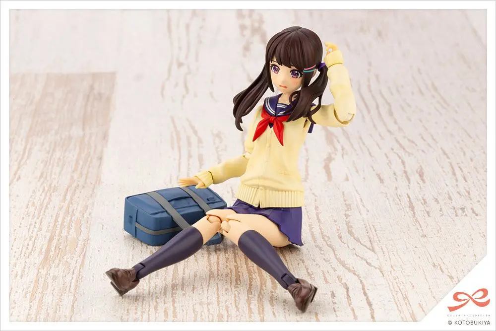 Sousai Shojo Teien plastični model 1/10 Madoka Yuki Touou High School zimska odjeća 15 cm fotografija proizvoda