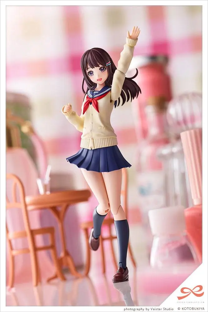 Sousai Shojo Teien plastični model 1/10 Madoka Yuki Touou High School zimska odjeća 15 cm fotografija proizvoda