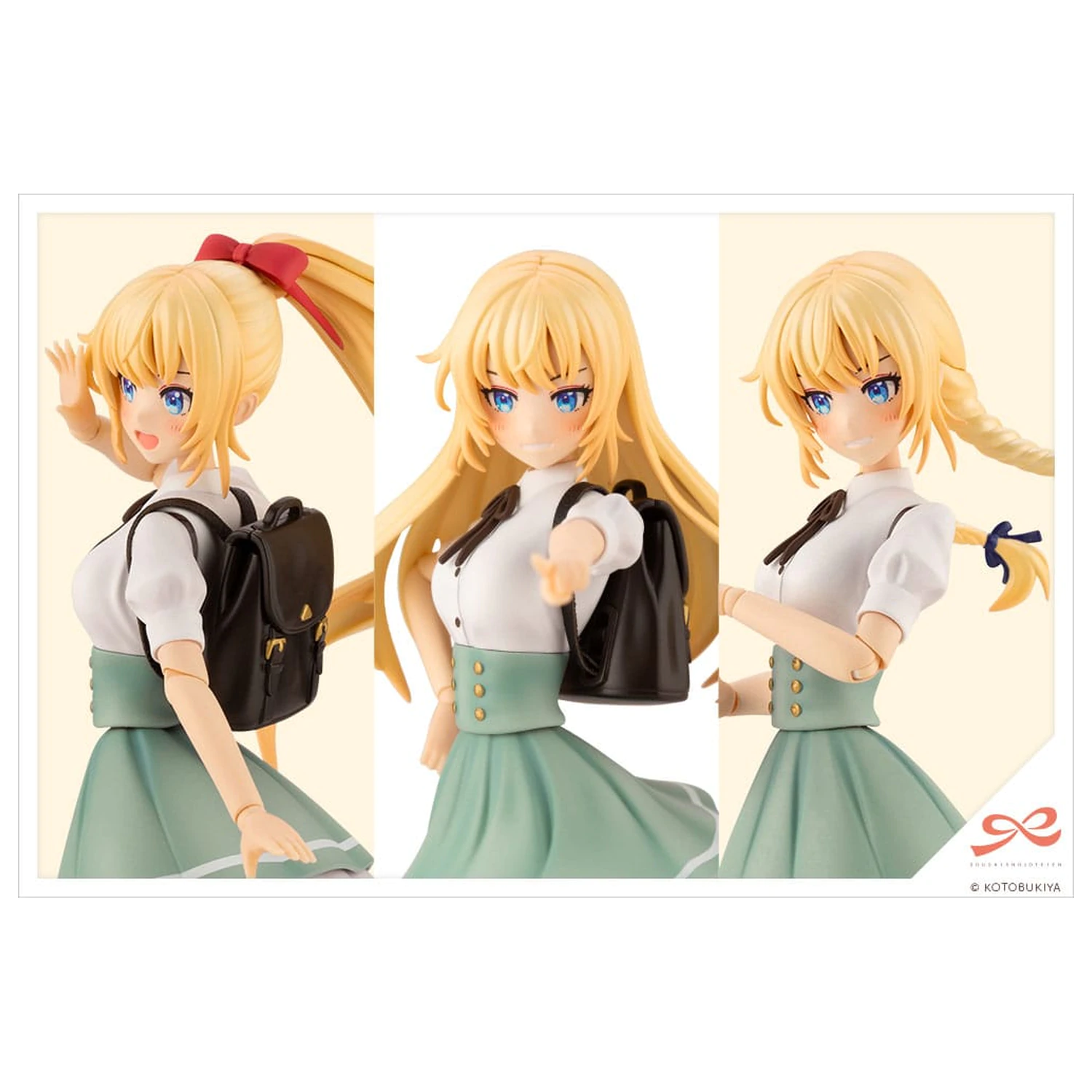 Sousai Shojo Teien Plastic Model Kit 1/10 Ritsuka Saeki St. Iris Gauken Grils' High School ljetna odjeća 16 cm fotografija proizvoda