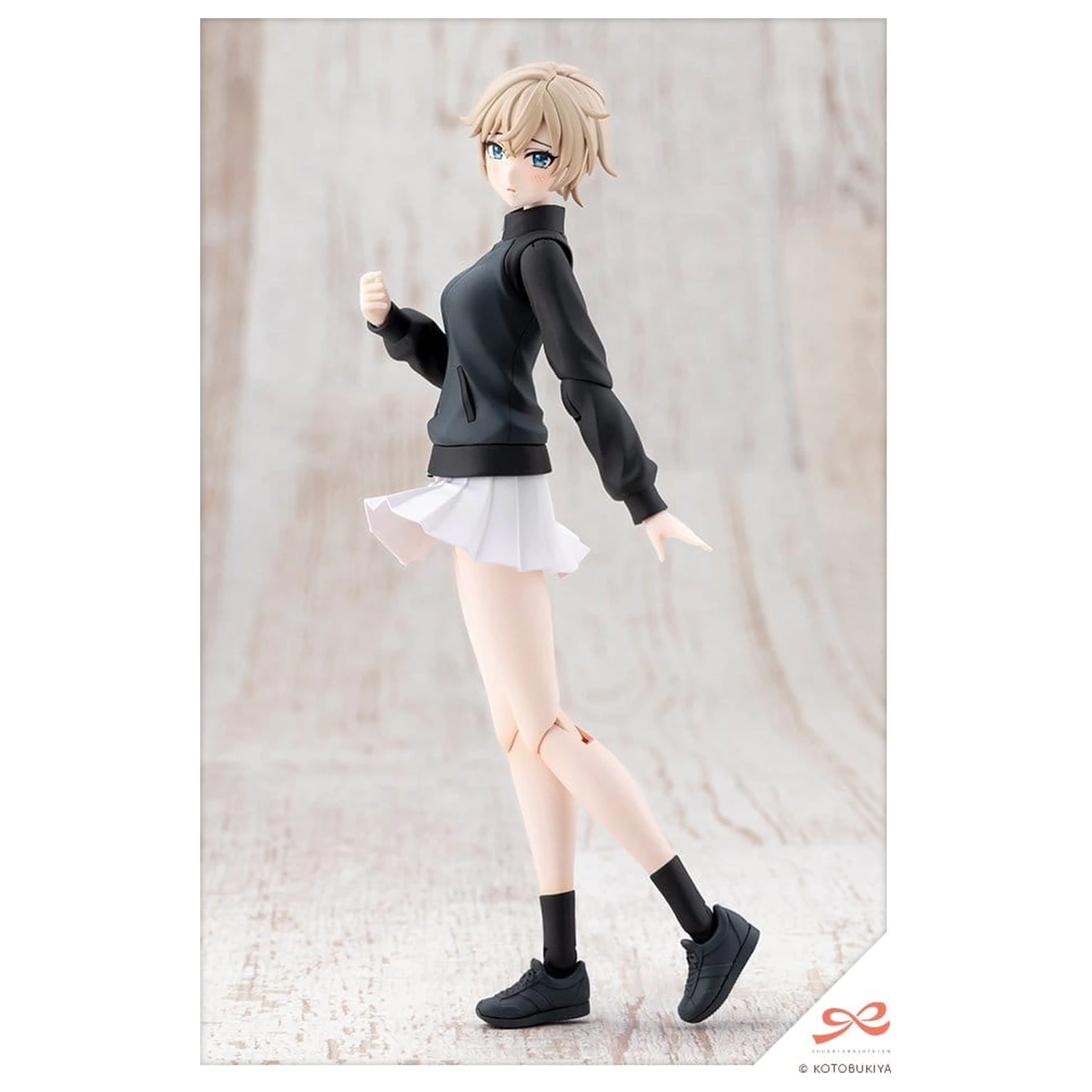Sousai Shojo Teien Plastični Model Komplet 1/10 Rui Saotome Touhou High School Tracksuit Dreaming Style Midnight Onyx 16 cm fotografija proizvoda