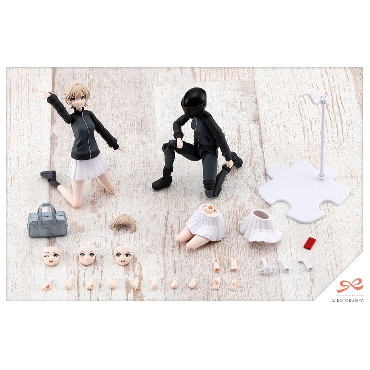 Sousai Shojo Teien Plastični Model Komplet 1/10 Rui Saotome Touhou High School Tracksuit Dreaming Style Midnight Onyx 16 cm fotografija proizvoda