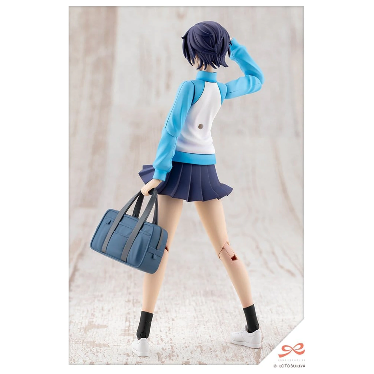 Sousai Shojo Teien Plastični Model Set 1/10 Rui Saotome Touhou High School Trenirka 16 cm fotografija proizvoda