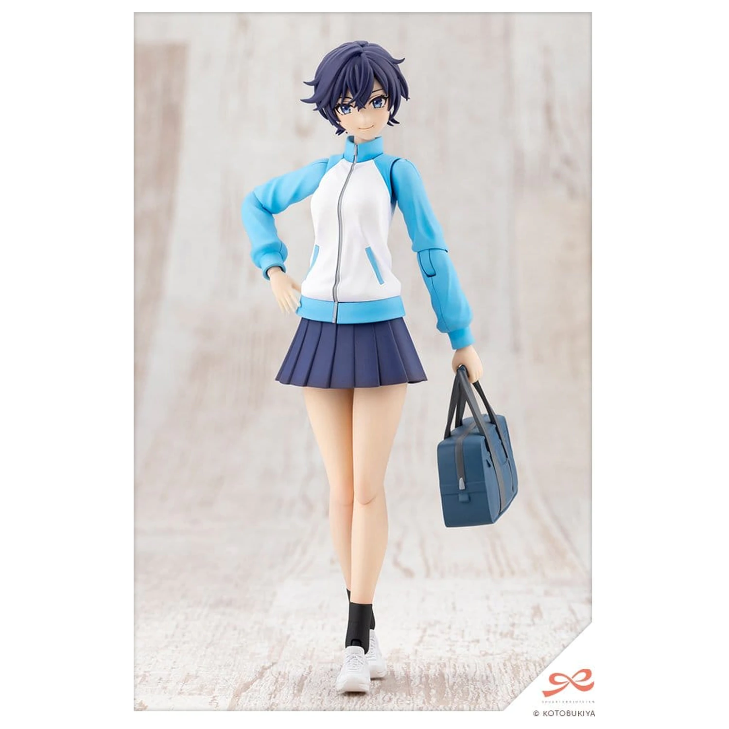 Sousai Shojo Teien Plastični Model Set 1/10 Rui Saotome Touhou High School Trenirka 16 cm fotografija proizvoda