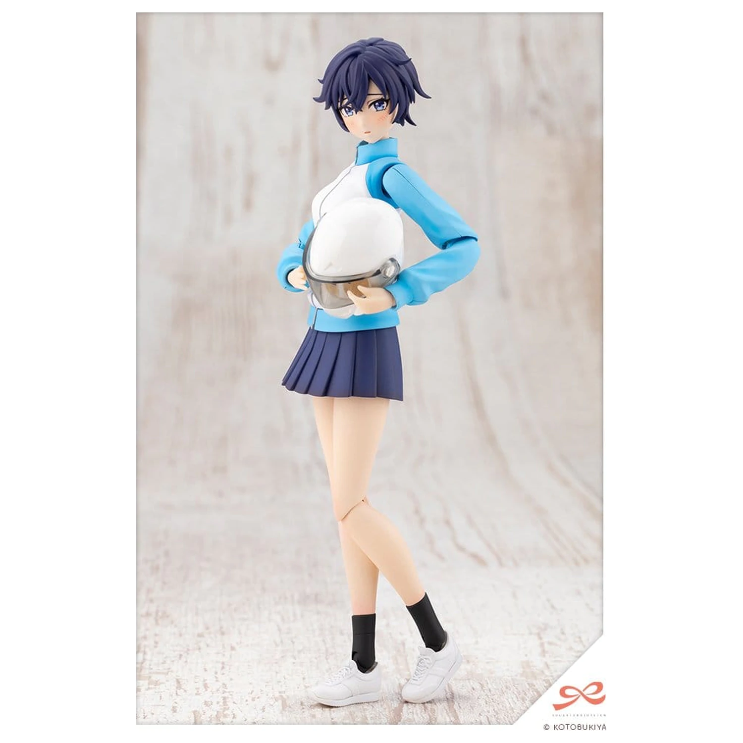 Sousai Shojo Teien Plastični Model Set 1/10 Rui Saotome Touhou High School Trenirka 16 cm fotografija proizvoda