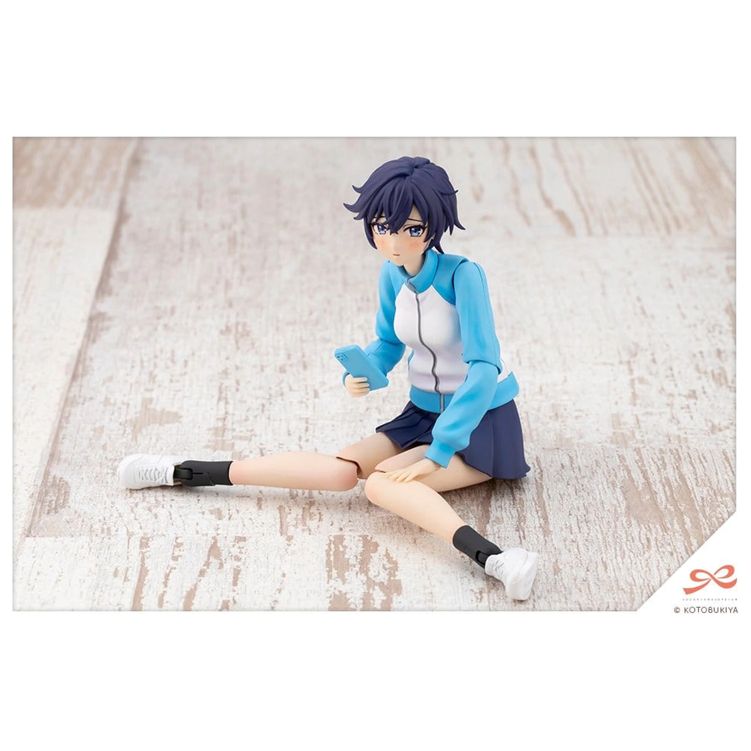 Sousai Shojo Teien Plastični Model Set 1/10 Rui Saotome Touhou High School Trenirka 16 cm fotografija proizvoda