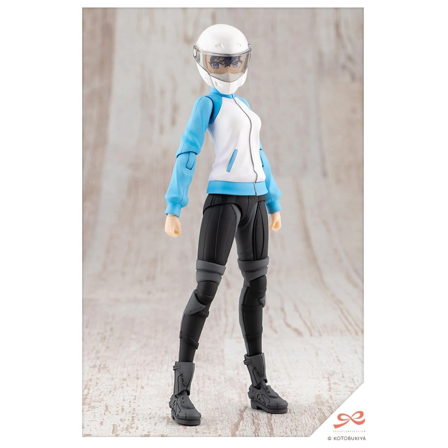Sousai Shojo Teien Plastični Model Set 1/10 Rui Saotome Touhou High School Trenirka 16 cm fotografija proizvoda