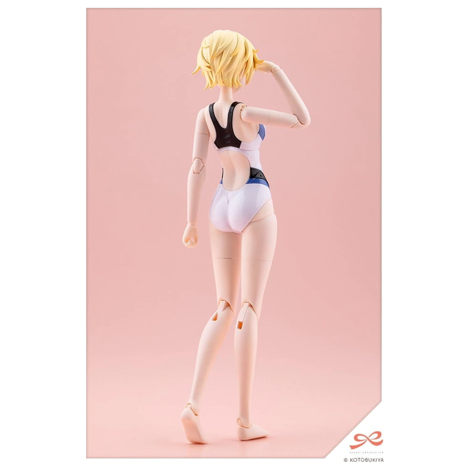 Sousai Shojo Teien Plastični Model 1/10 Rui Saotome Touou High School Competitive Swimsuit Dreaming Style White Dolphin 16 cm fotografija proizvoda