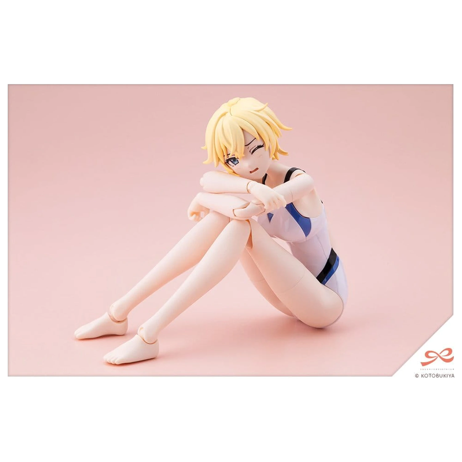 Sousai Shojo Teien Plastični Model 1/10 Rui Saotome Touou High School Competitive Swimsuit Dreaming Style White Dolphin 16 cm fotografija proizvoda