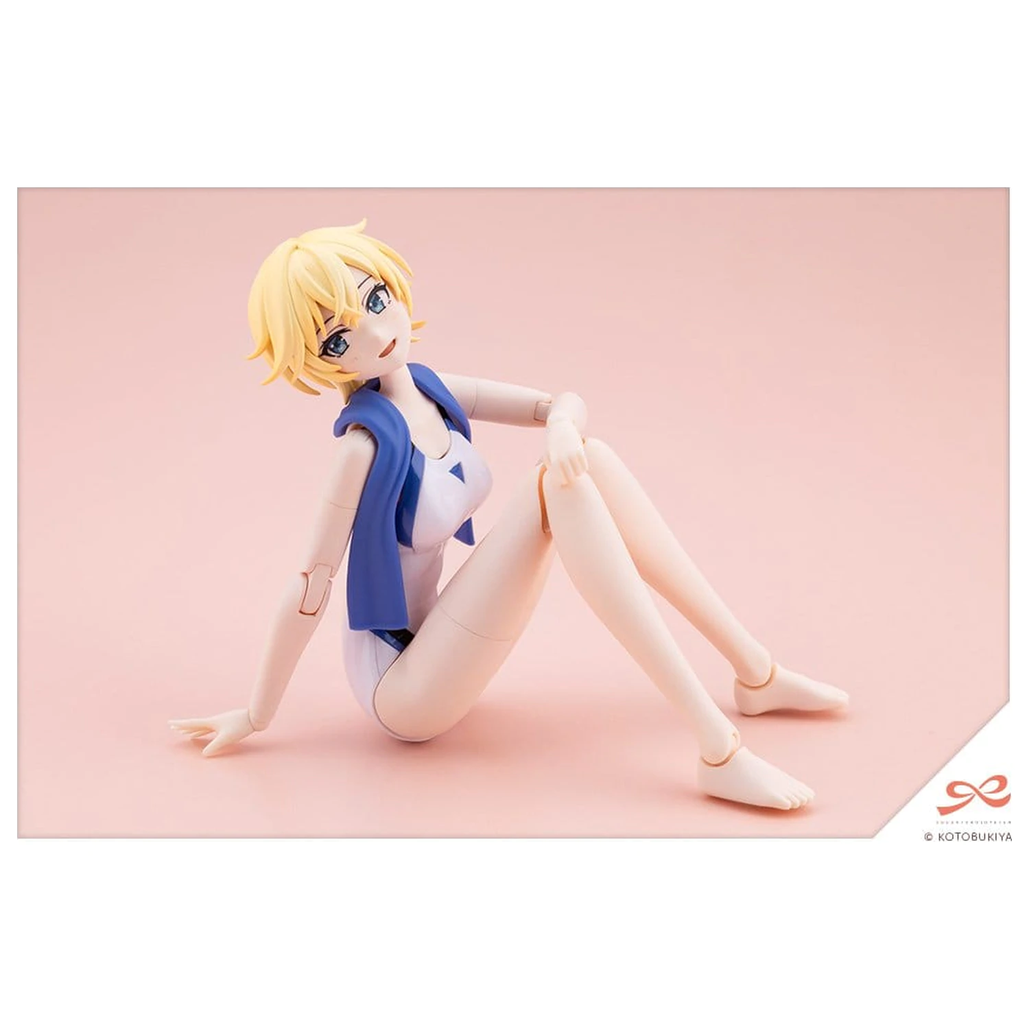 Sousai Shojo Teien Plastični Model 1/10 Rui Saotome Touou High School Competitive Swimsuit Dreaming Style White Dolphin 16 cm fotografija proizvoda