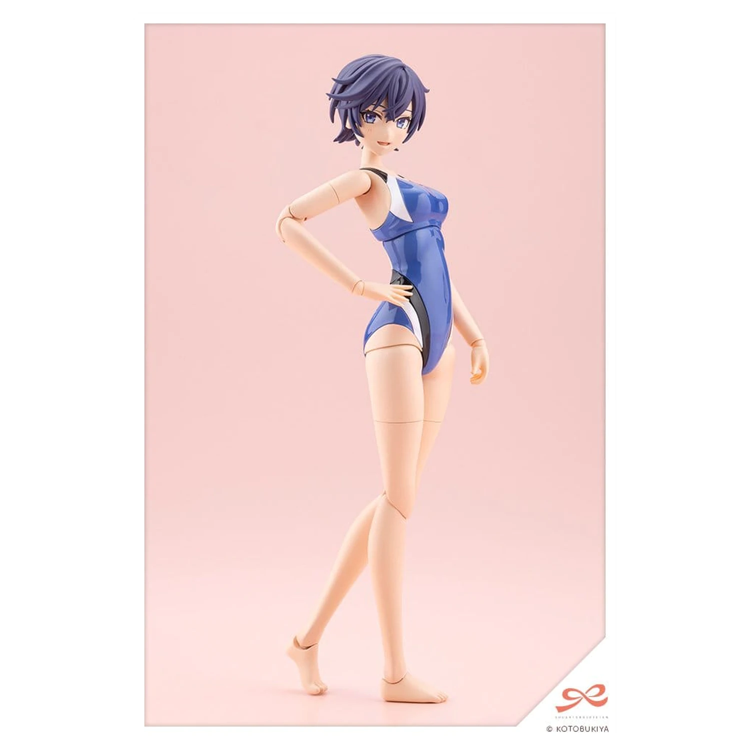 Sousai Shojo Teien Plastični Model 1/10 Rui Saotome Touou High School Competitive Swimsuit 16 cm fotografija proizvoda